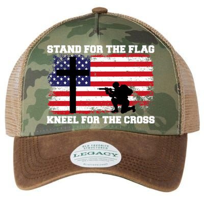 Stand For the Flag Kneel for the Cross USA Army Legacy Tie Dye Trucker Hat