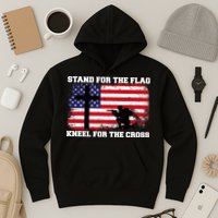 Stand For the Flag Kneel for the Cross USA Army Hoodie