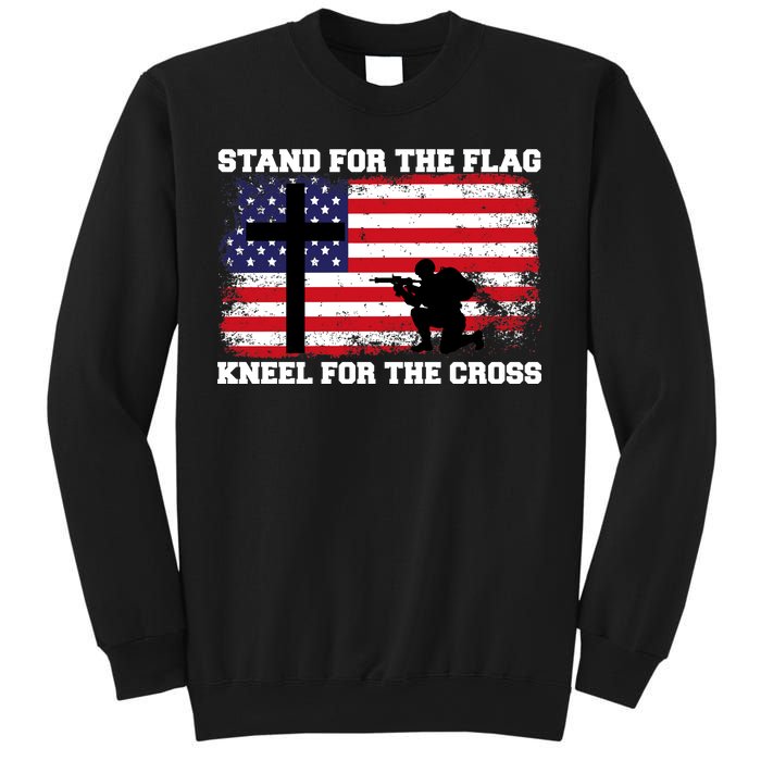 Stand For the Flag Kneel for the Cross USA Army Sweatshirt