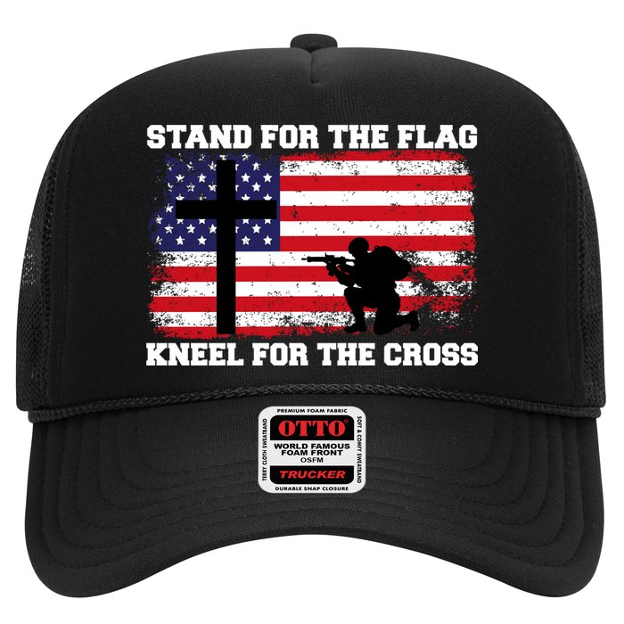 Stand For the Flag Kneel for the Cross USA Army Hat
