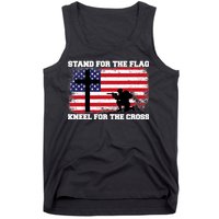 Stand For the Flag Kneel for the Cross USA Army Tank Top