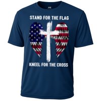 Stand For The Flag Kneel For The Cross USA Eagle Performance Shirt