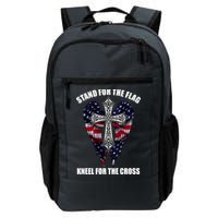 Stand For the Flag Kneel for the Cross USA Eagle Wings Backpack