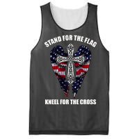 Stand For the Flag Kneel for the Cross USA Eagle Wings Mesh Reversible Basketball Jersey Tank