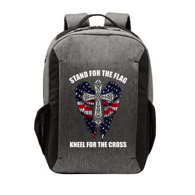 Stand For the Flag Kneel for the Cross USA Eagle Wings Vector Backpack