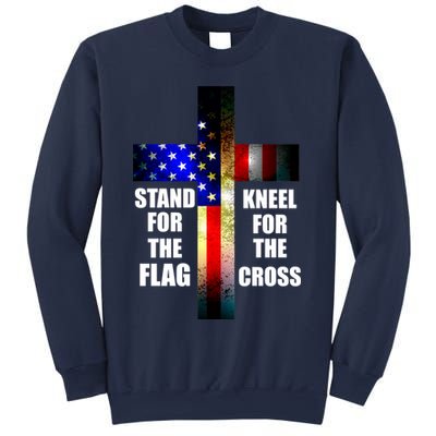 Stand For the Flag Kneel for the Cross USA FLAG Sweatshirt