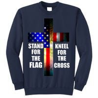 Stand For the Flag Kneel for the Cross USA FLAG Sweatshirt