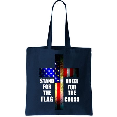Stand For the Flag Kneel for the Cross USA FLAG Bag