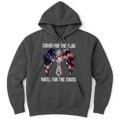 Stand For The Flag Kneel For The Cross USA National Anthem Hoodie