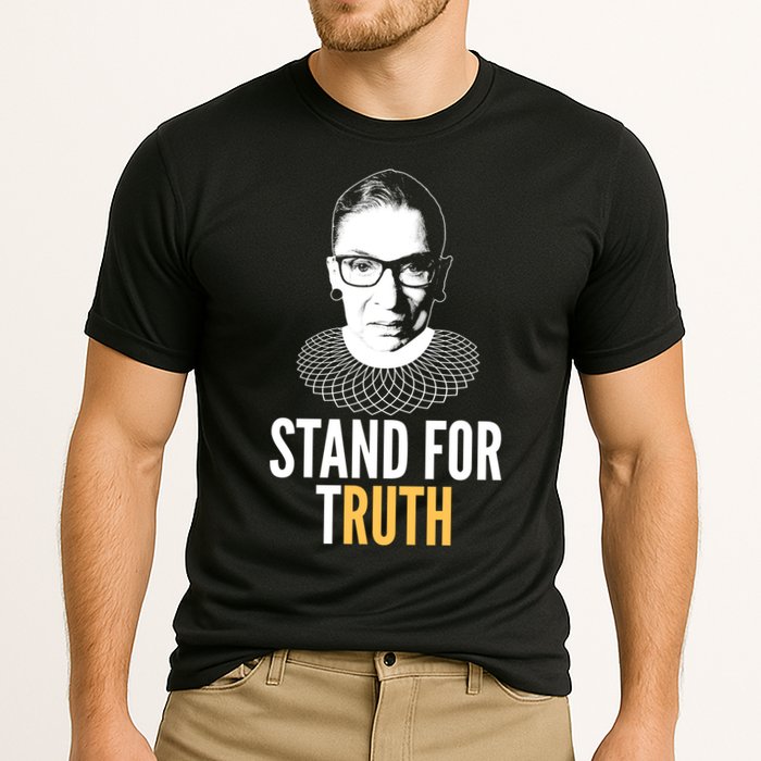 Stand For Truth Quote Ruth Bader Ginsburg Tribute Performance Shirt