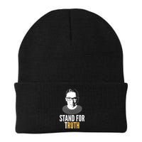 Stand For Truth Quote Ruth Bader Ginsburg Tribute Beanie
