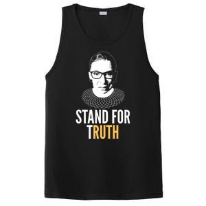 Stand For Truth Quote Ruth Bader Ginsburg Tribute PosiCharge Competitor Tank