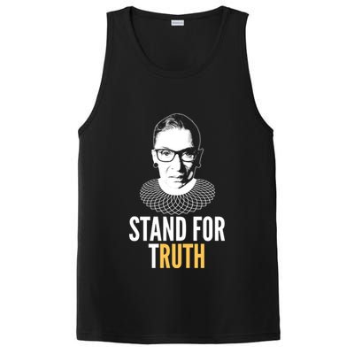 Stand For Truth Quote Ruth Bader Ginsburg Tribute PosiCharge Competitor Tank