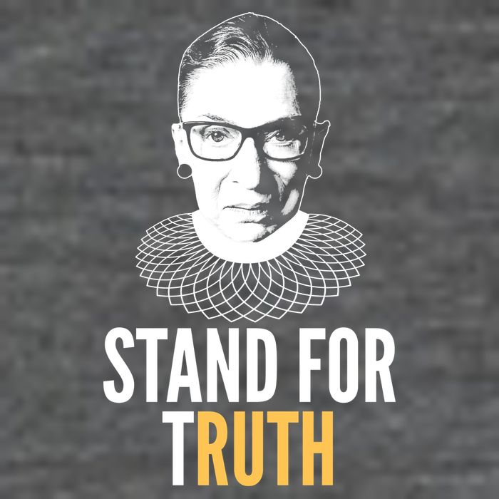 Stand For Truth Quote Ruth Bader Ginsburg Tribute Hoodie