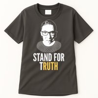 Stand For Truth Quote Ruth Bader Ginsburg Tribute Tall T-Shirt