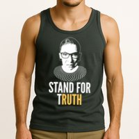 Stand For Truth Quote Ruth Bader Ginsburg Tribute Tank Top