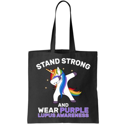 Stand Strong Wear Purple Lupus Awareness Bag