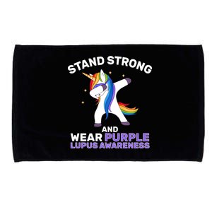 Stand Strong Wear Purple Lupus Awareness Microfiber Hand Towel