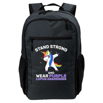 Stand Strong Wear Purple Lupus Awareness Daily Commute Backpack