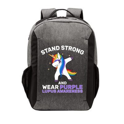 Stand Strong Wear Purple Lupus Awareness Vector Backpack