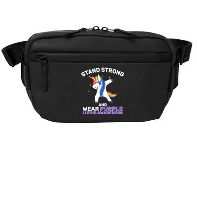 Stand Strong Wear Purple Lupus Awareness Crossbody Pack