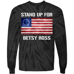 Stand Up For Betsy Ross Tie-Dye Long Sleeve Shirt