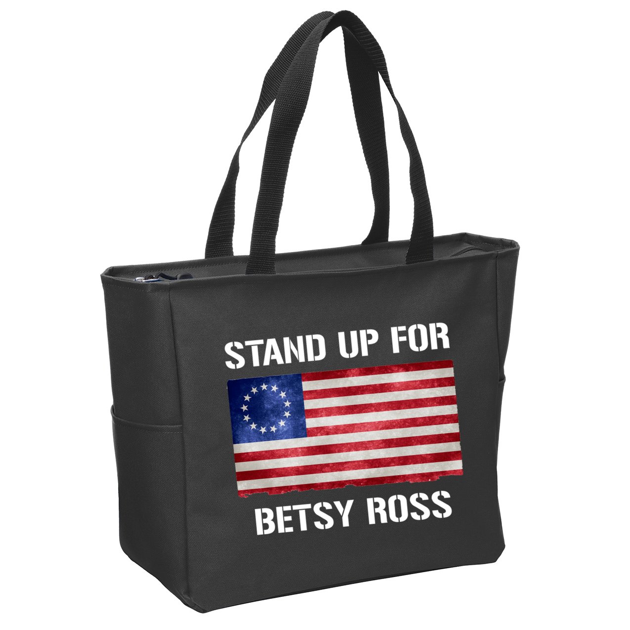 Stand Up For Betsy Ross Zip Tote Bag