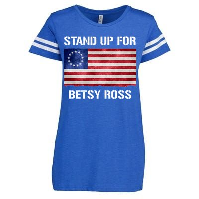 Stand Up For Betsy Ross Enza Ladies Jersey Football T-Shirt