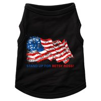 Stand Up For Betsy Ross Distressed Flag Doggie Tank