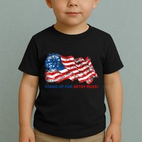 Stand Up For Betsy Ross Distressed Flag Toddler T-Shirt