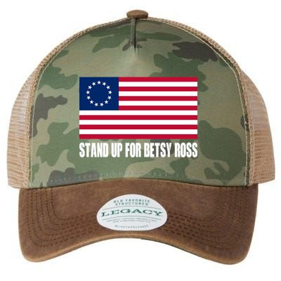 Stand Up For Betsy Ross First American Flag Legacy Tie Dye Trucker Hat