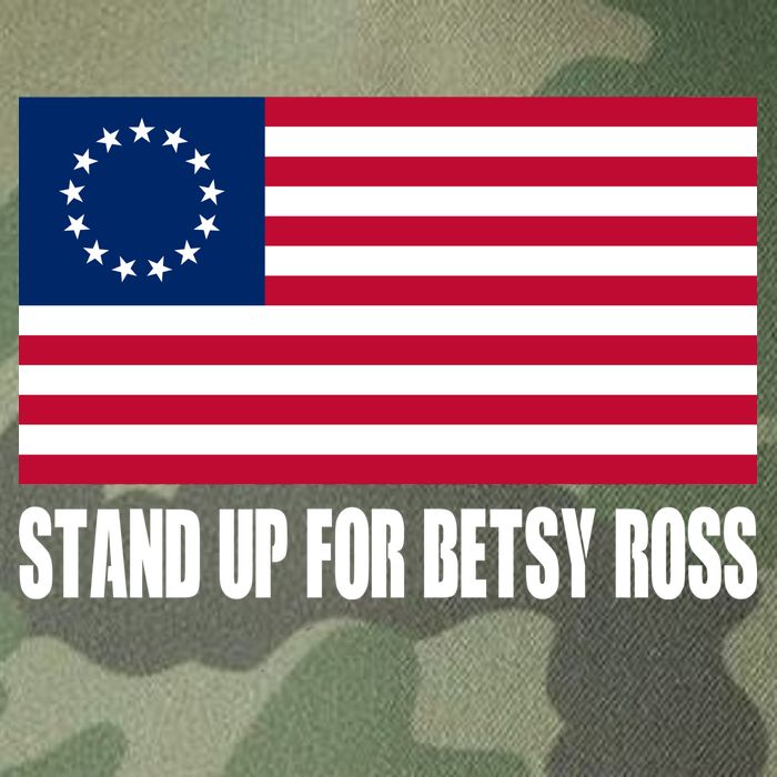 Stand Up For Betsy Ross First American Flag Legacy Tie Dye Trucker Hat