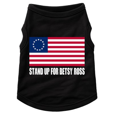Stand Up For Betsy Ross First American Flag Doggie Tank
