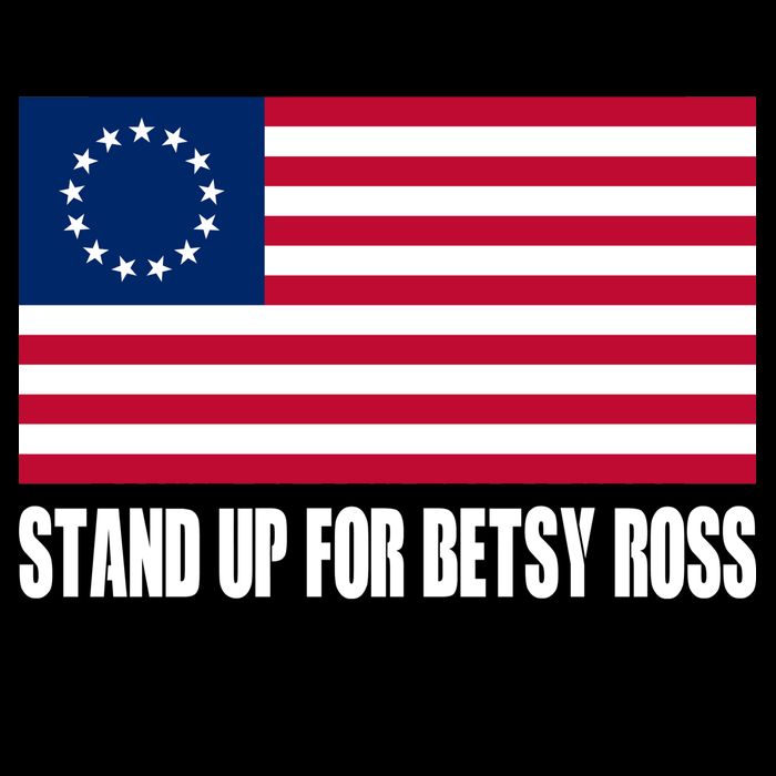 Stand Up For Betsy Ross First American Flag T-Shirt