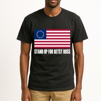 Stand Up For Betsy Ross First American Flag Tall T-Shirt
