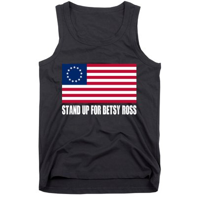 Stand Up For Betsy Ross First American Flag Tank Top