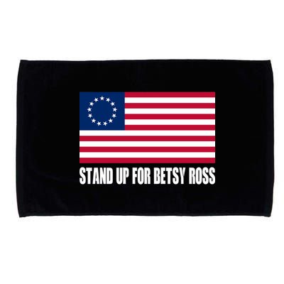 Stand Up For Betsy Ross First American Flag Microfiber Hand Towel