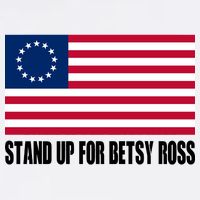 Stand Up For Betsy Ross First American Flag Garment-Dyed Sweatshirt