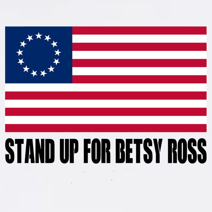 Stand Up For Betsy Ross First American Flag Garment-Dyed Sweatshirt