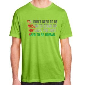 Stand Up For Gaza, Free Palestine Adult ChromaSoft Performance T-Shirt