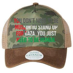 Stand Up For Gaza, Free Palestine Legacy Tie Dye Trucker Hat