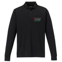 Stand Up For Gaza, Free Palestine Performance Long Sleeve Polo