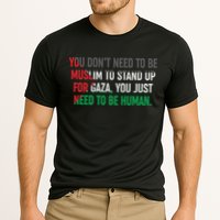 Stand Up For Gaza, Free Palestine Cooling Performance Crew T-Shirt
