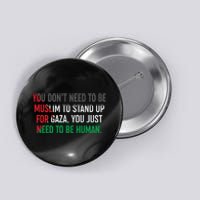 Stand Up For Gaza, Free Palestine Button