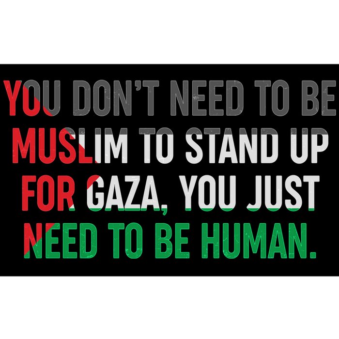 Stand Up For Gaza, Free Palestine Bumper Sticker