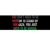 Stand Up For Gaza, Free Palestine Bumper Sticker