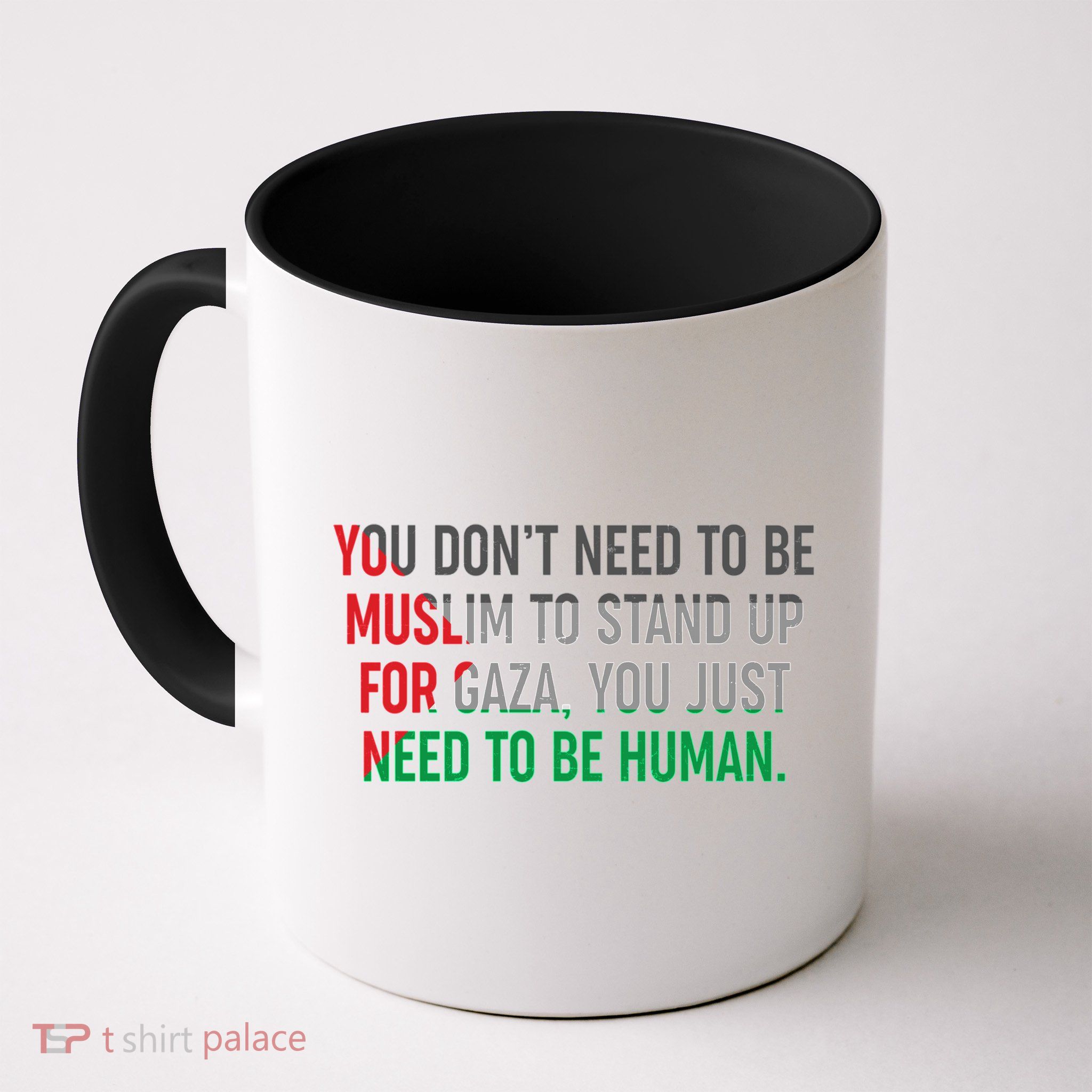 Stand Up For Gaza, Free Palestine Mug