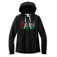 Stand Up For Gaza, Free Palestine Women's Fleece Hoodie