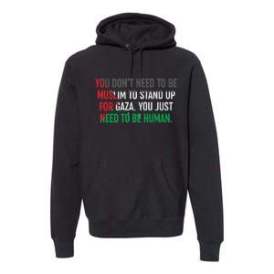 Stand Up For Gaza, Free Palestine Premium Hoodie