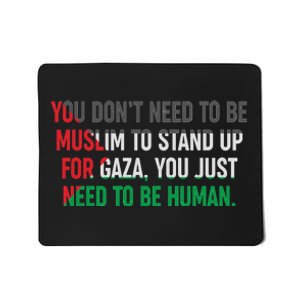 Stand Up For Gaza, Free Palestine Mousepad